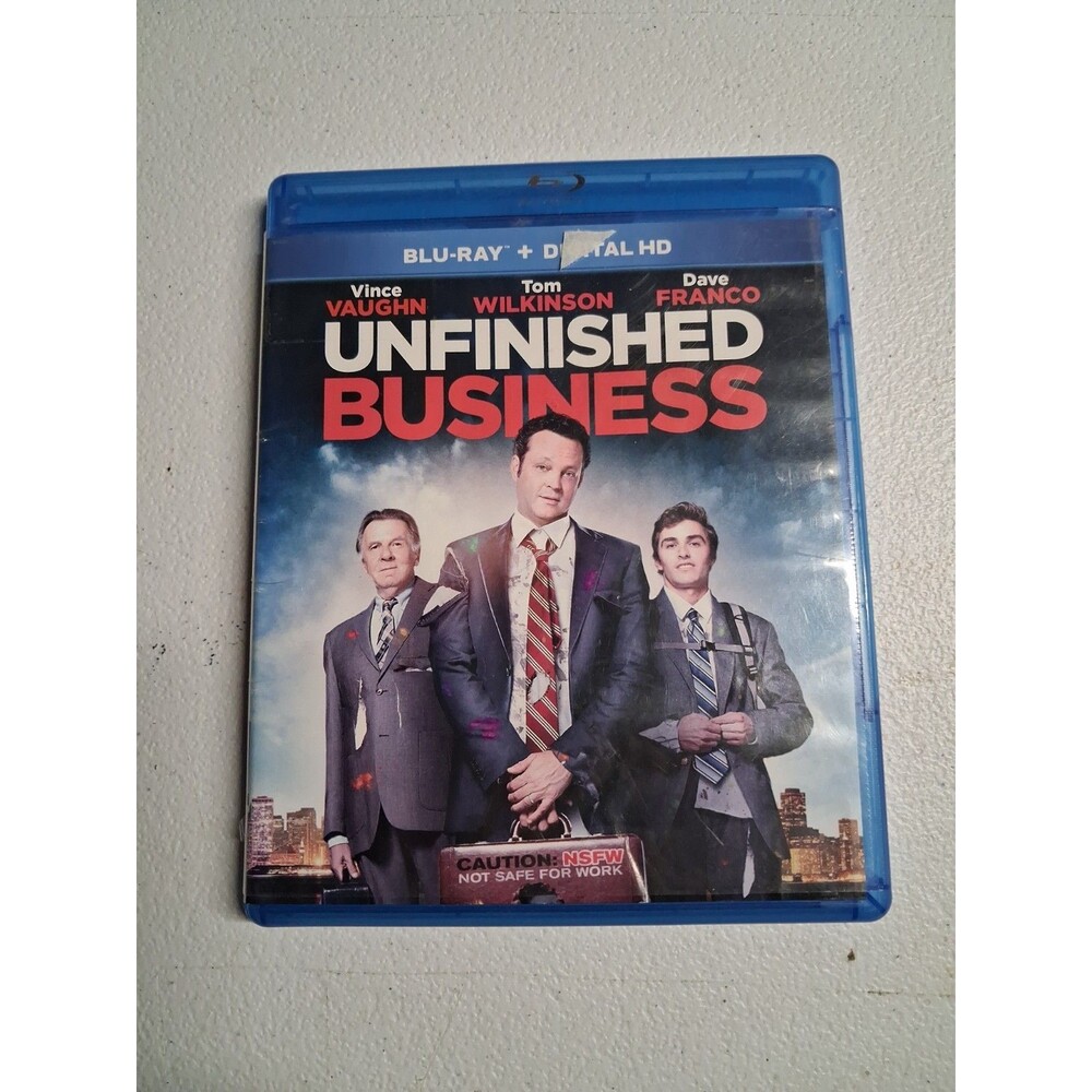 Unfinished Business [Blu-ray] DVDs pre owned